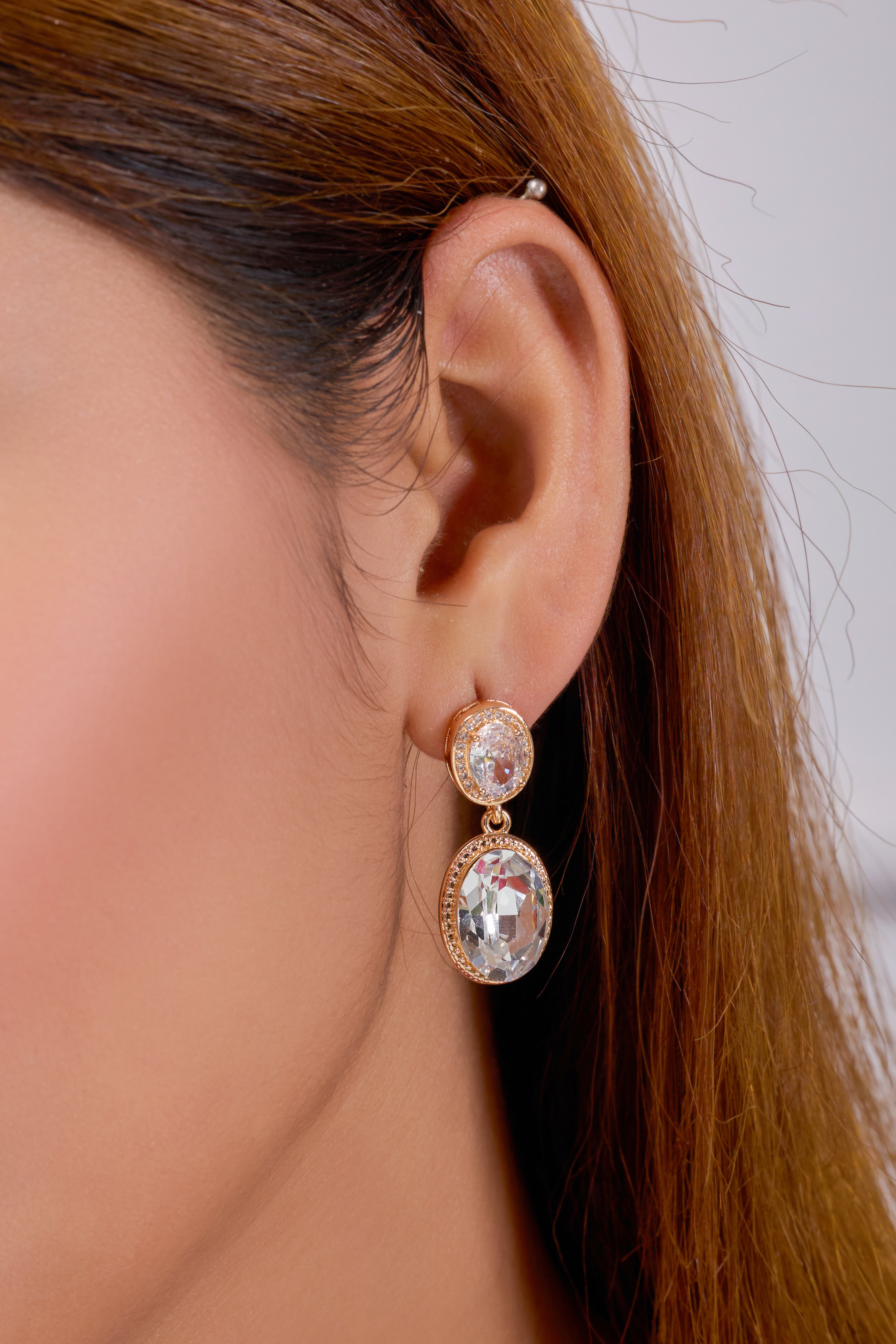 Amaya Crystal Bloom Earring GWE -14