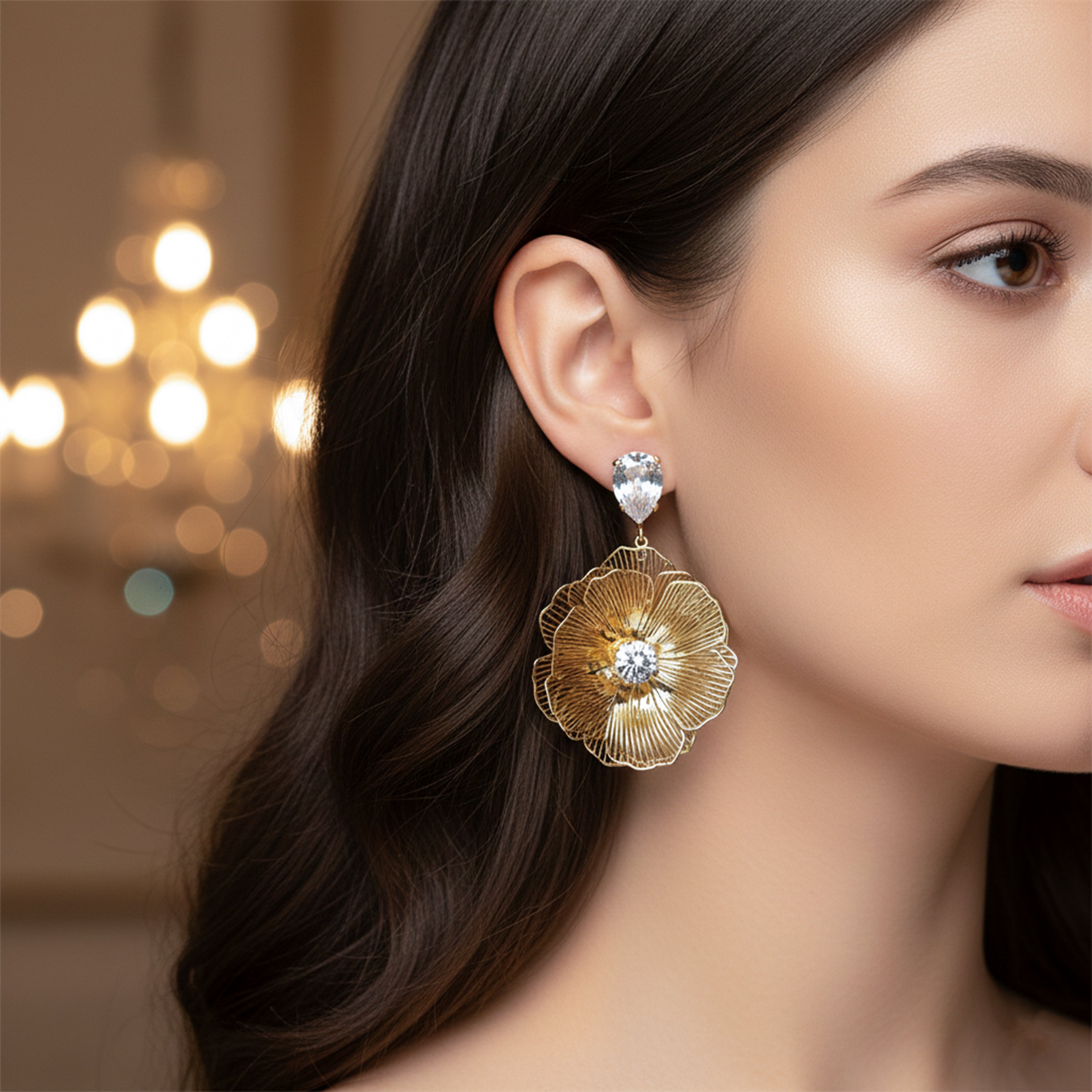 Petal Bloom Earrings GWE -127