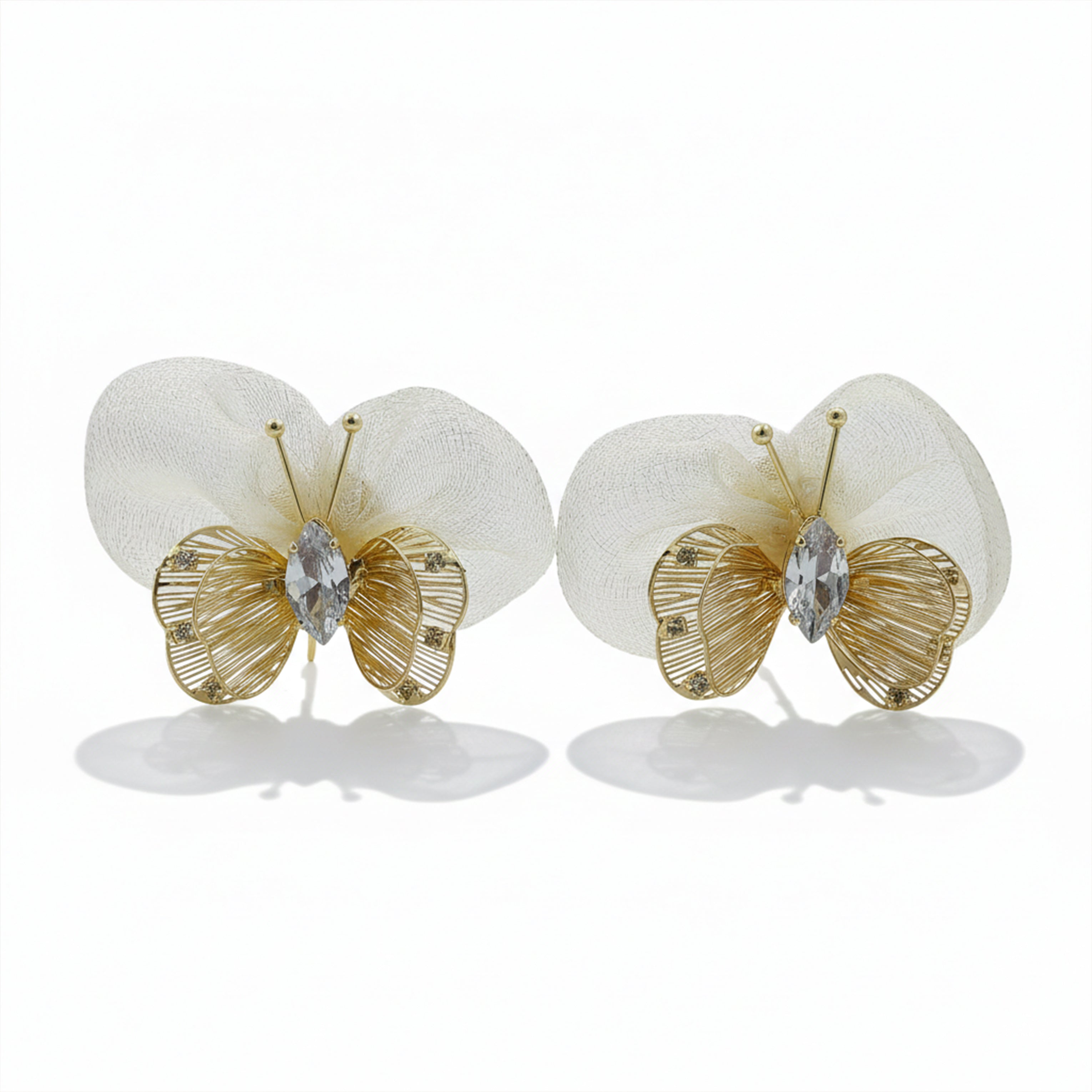 Butterfly Mesh Earrings GWE -170