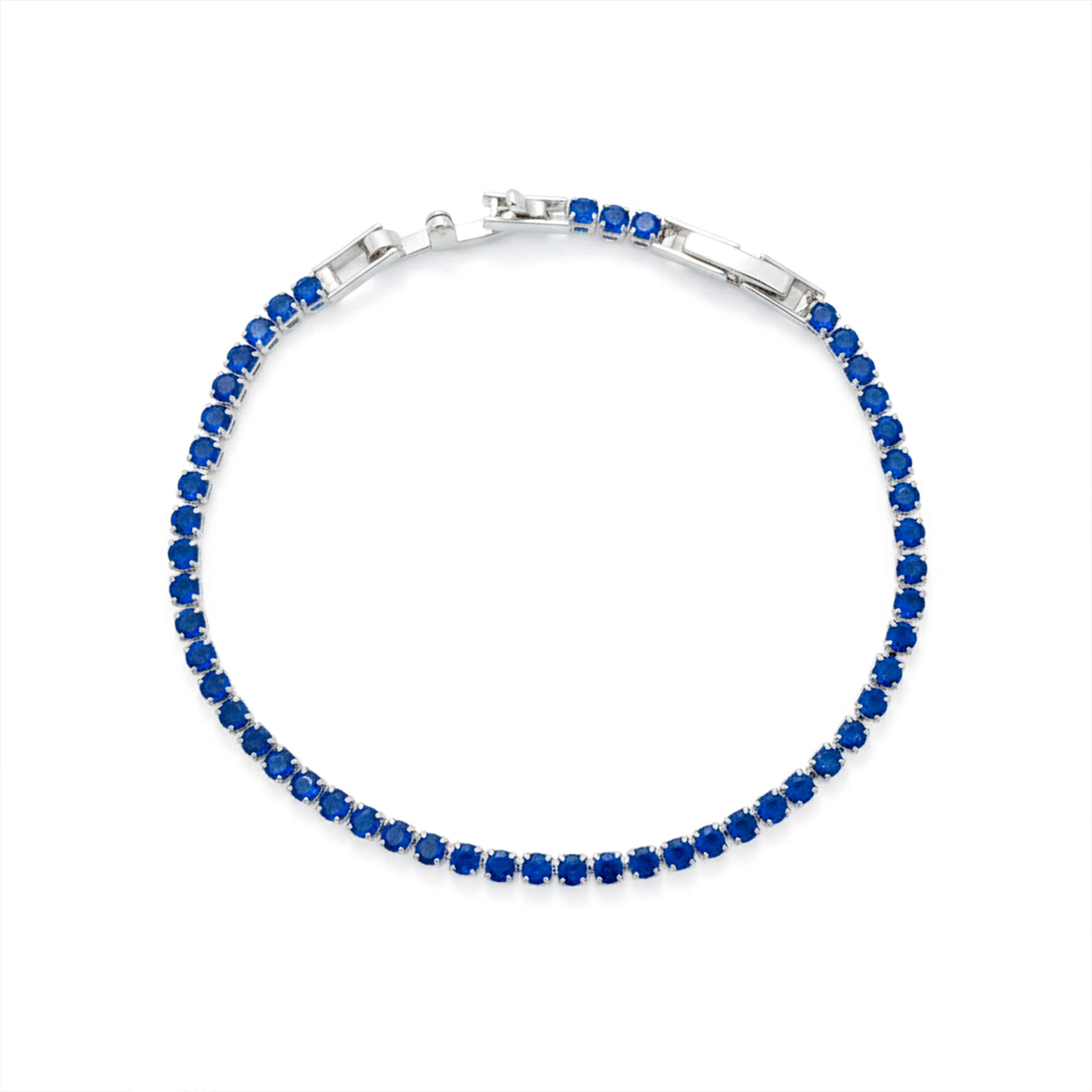 Royal Blue Tennis Bracelet GWB -72