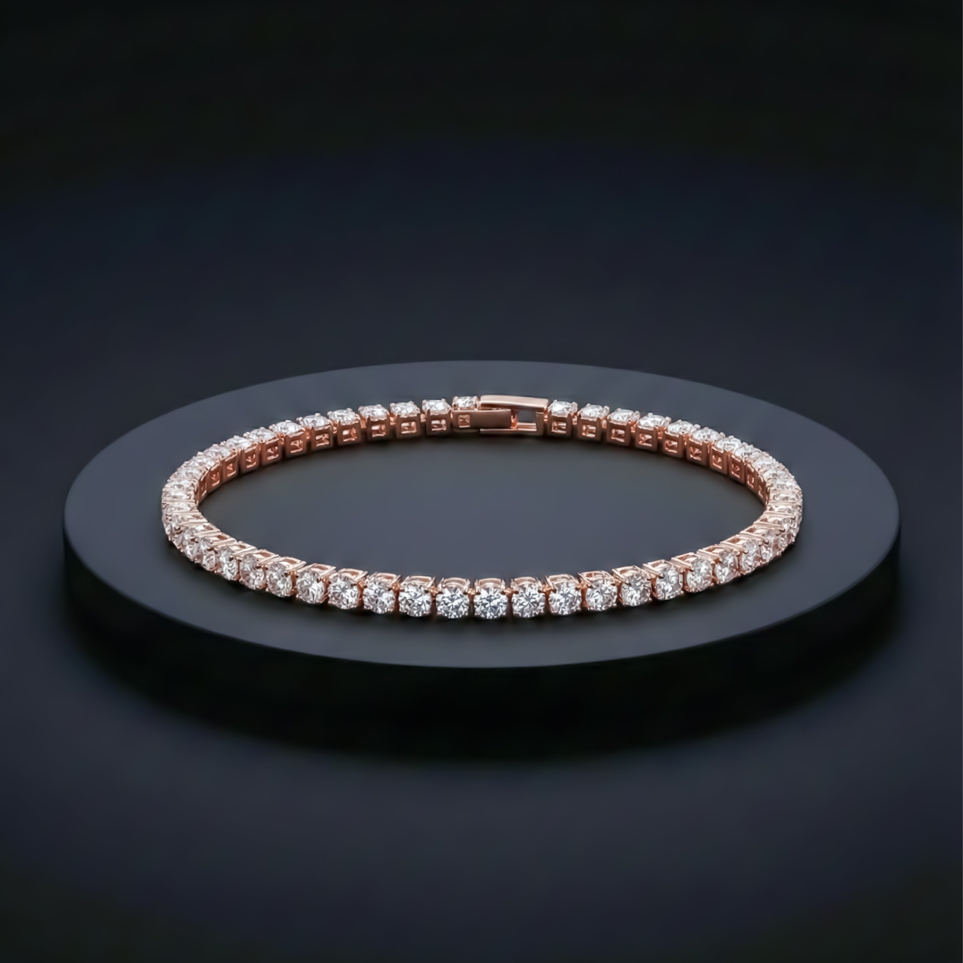 Mohini Rose Gold Slider Bracelet GWB -42