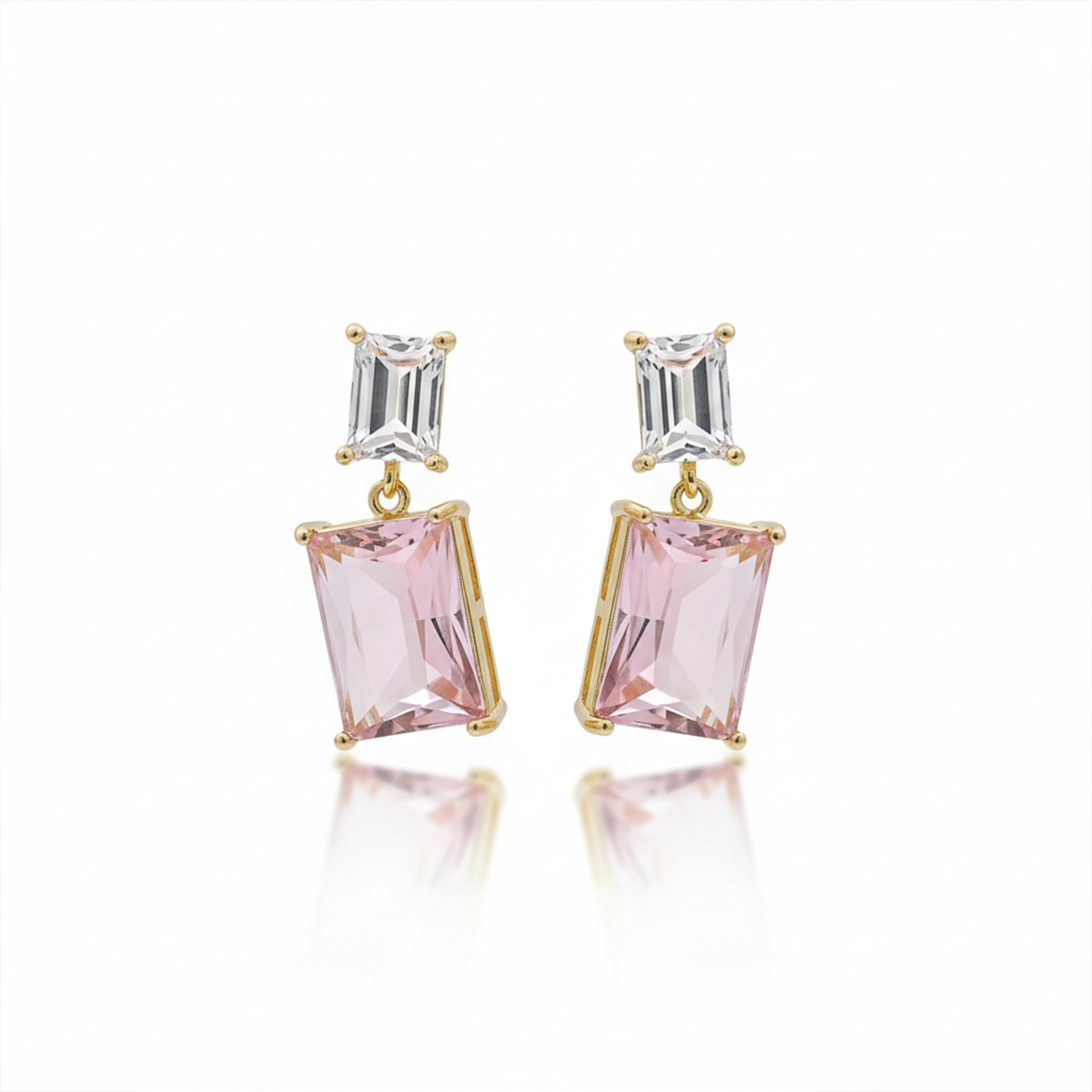 Prism Crystal Drop Earrings GWE -161