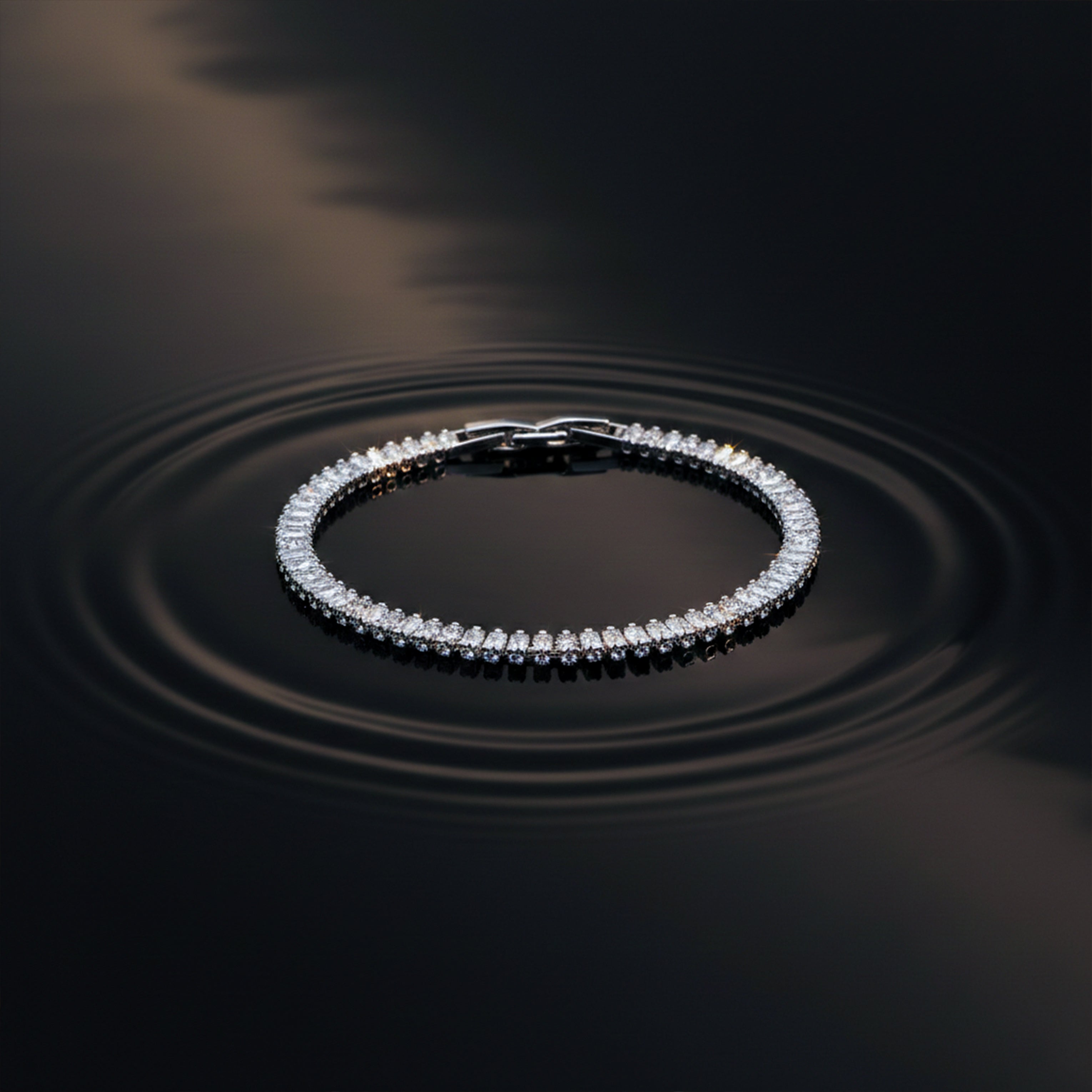 Zenith Silver Mahal Slider Bracelet GWB -28