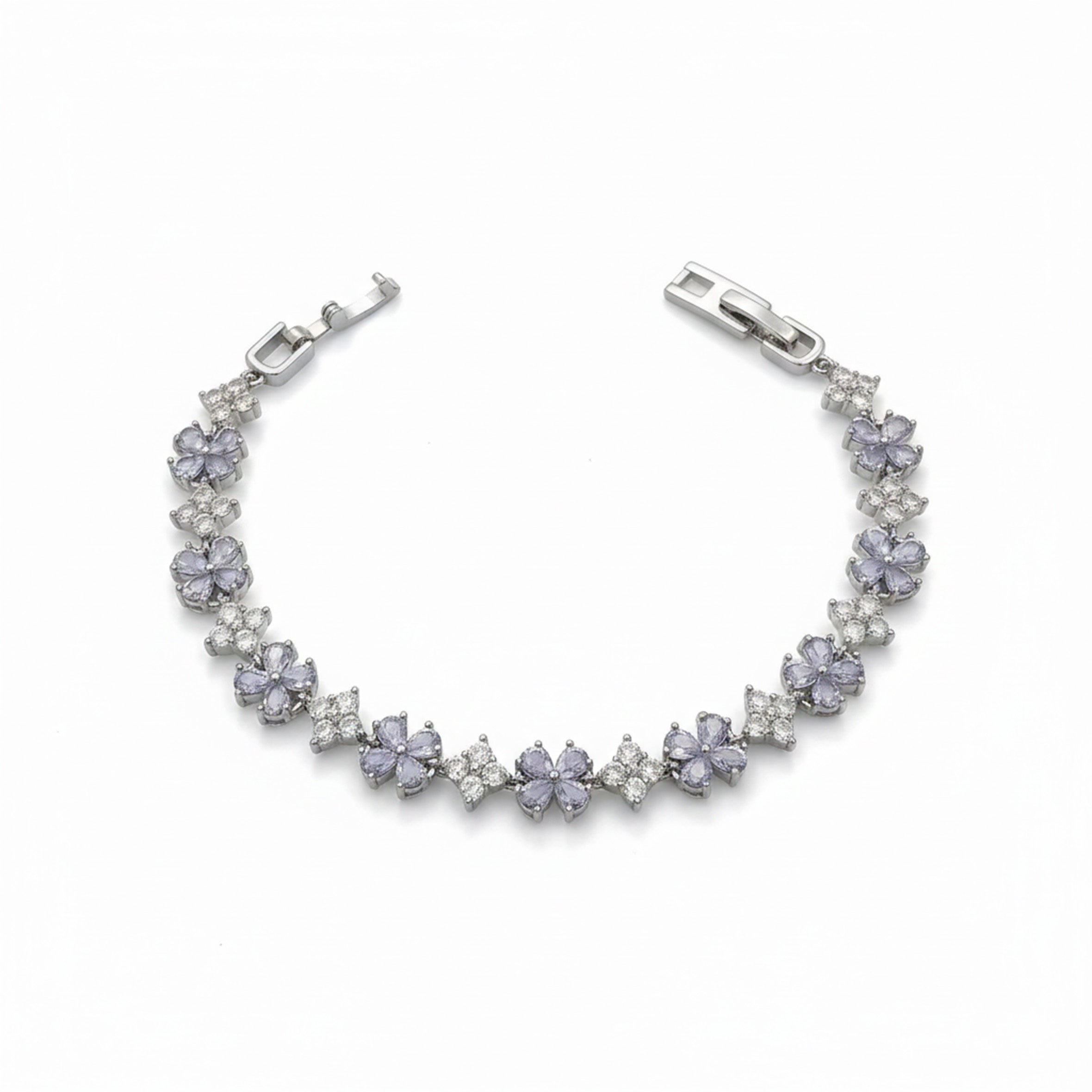 Silver Lavender Bracelet GWB -140