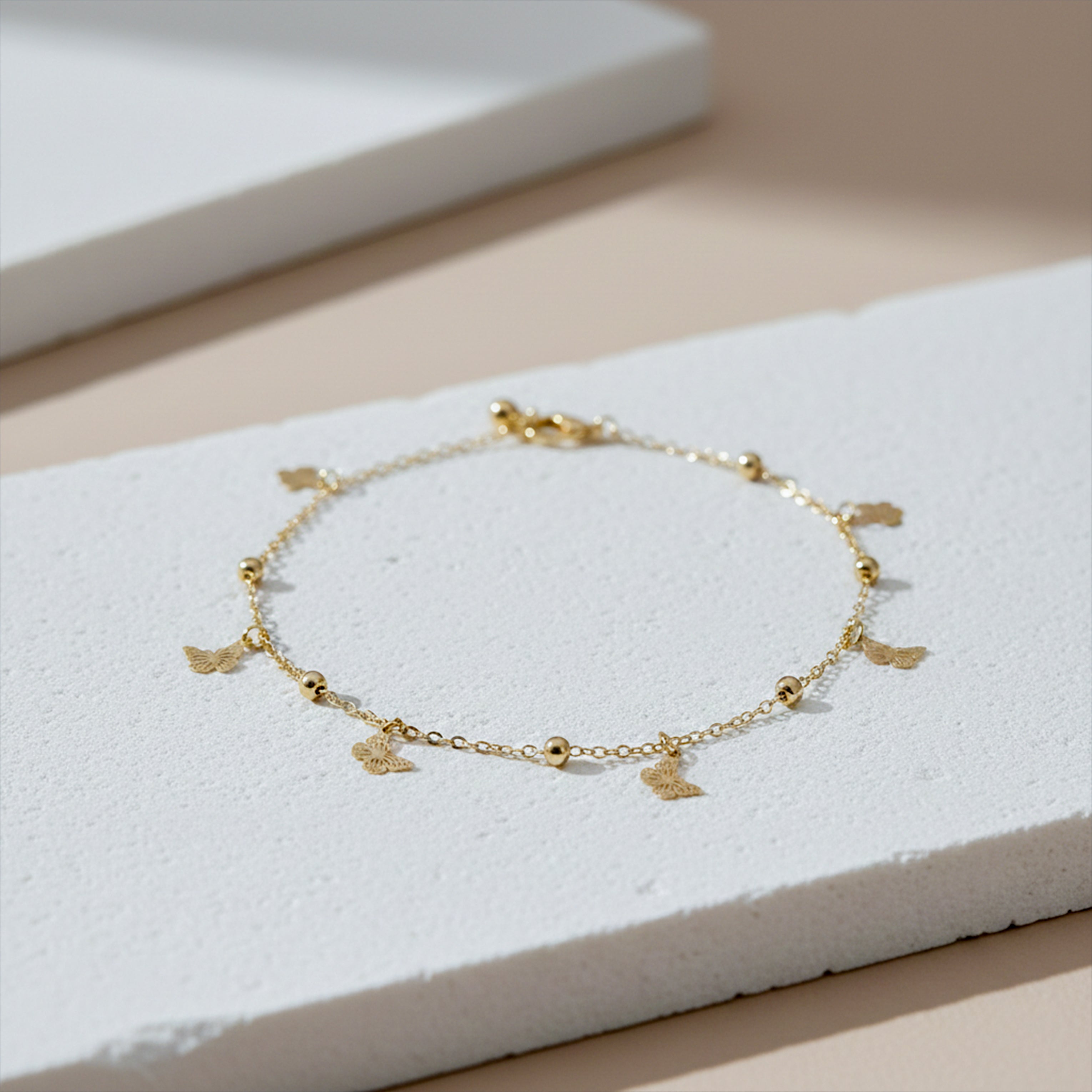 Butterfly Charm Anklet GWA -53