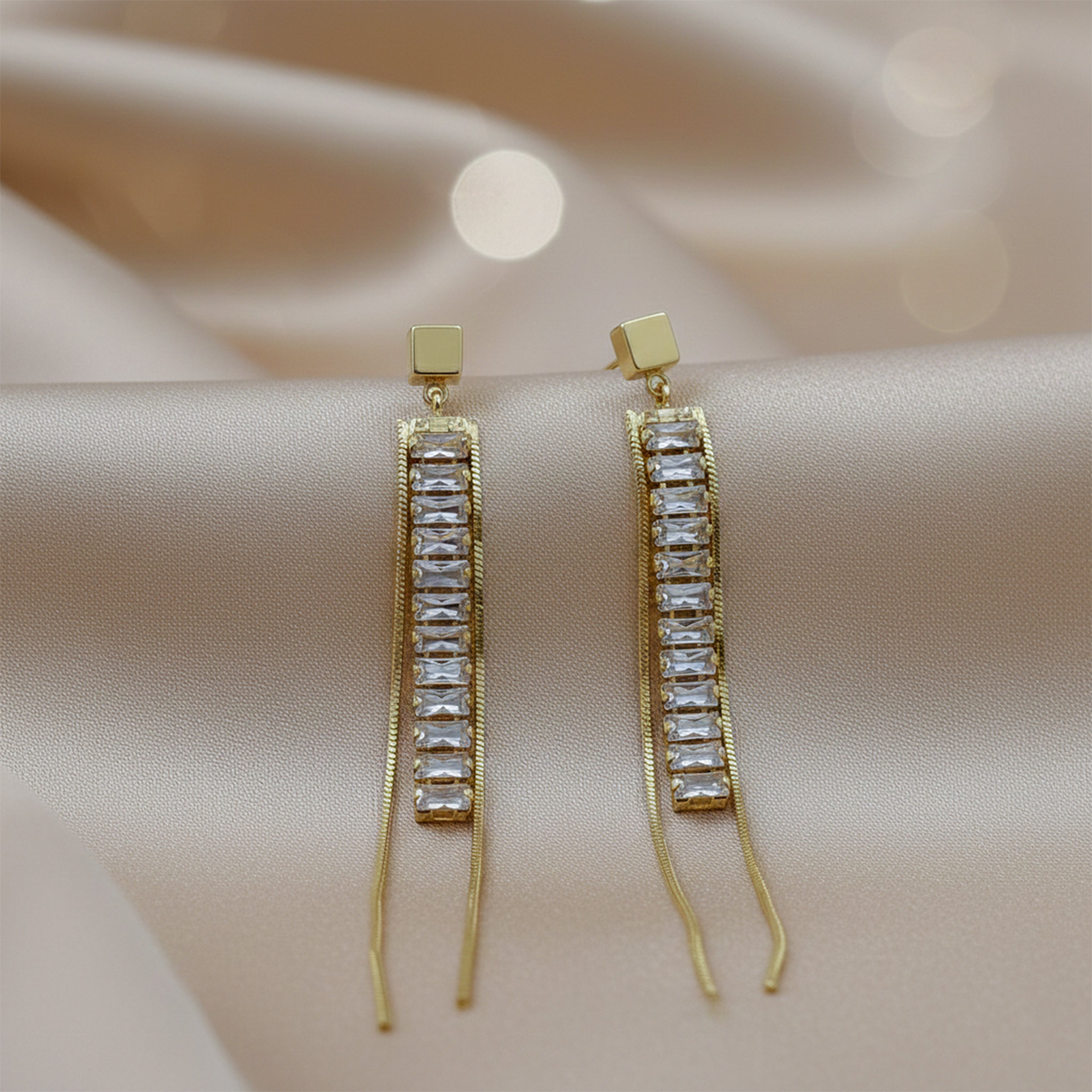 Golden CascadE Earrings GWE -249