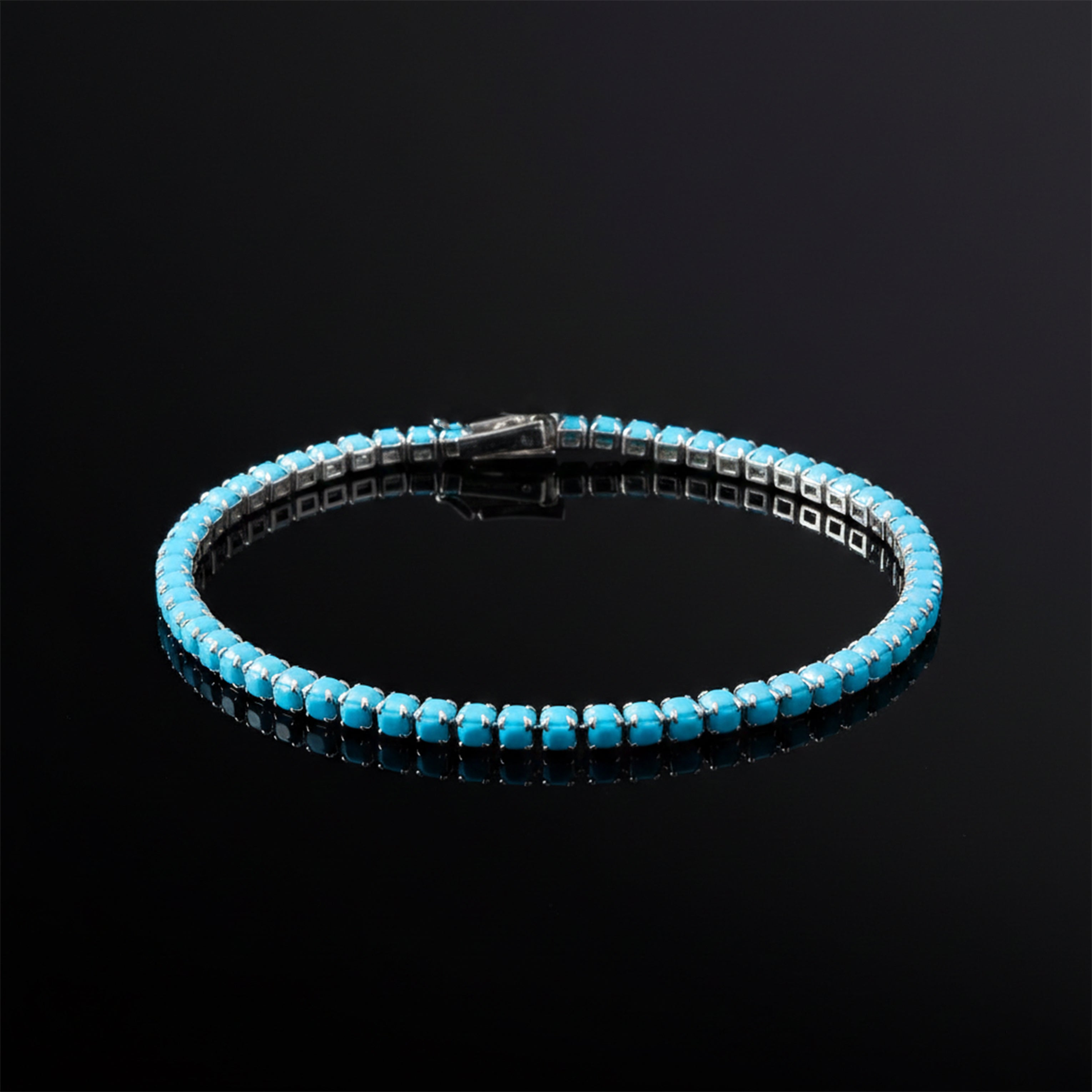 Sky Blue Tennis Bracelet GWB -74