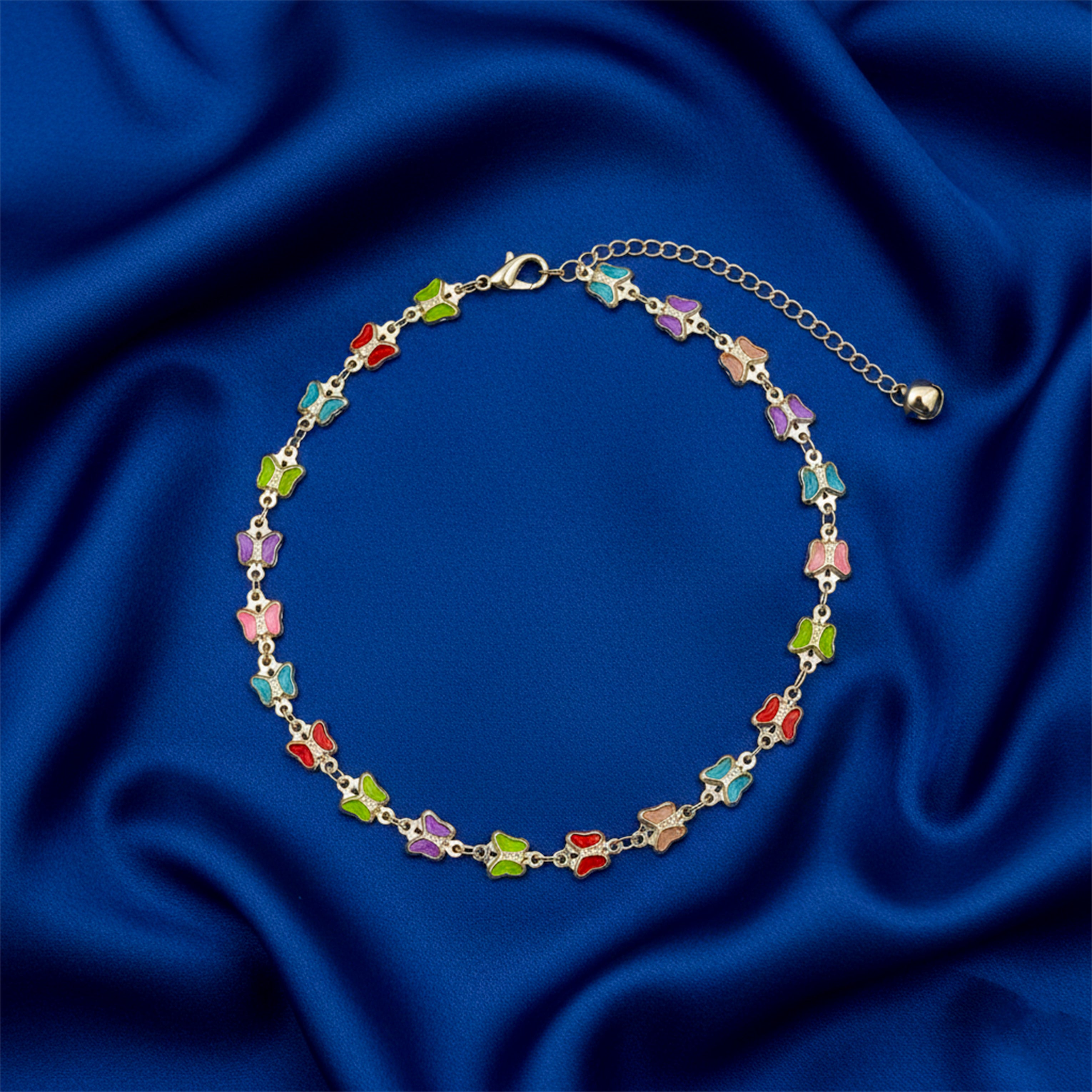 Rainbow Butterfly Anklet GWA -35