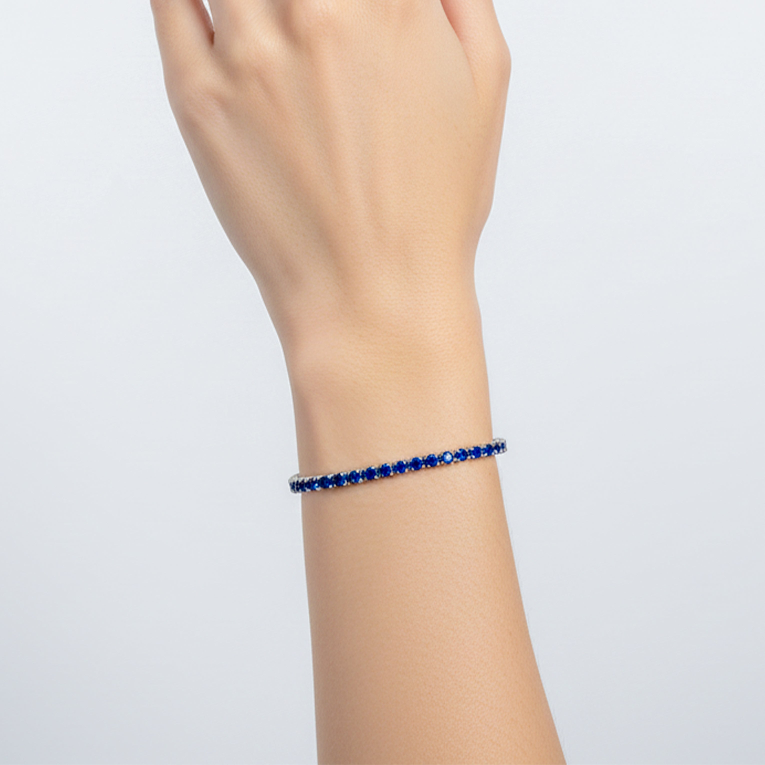 Royal Blue Tennis Bracelet GWB -72