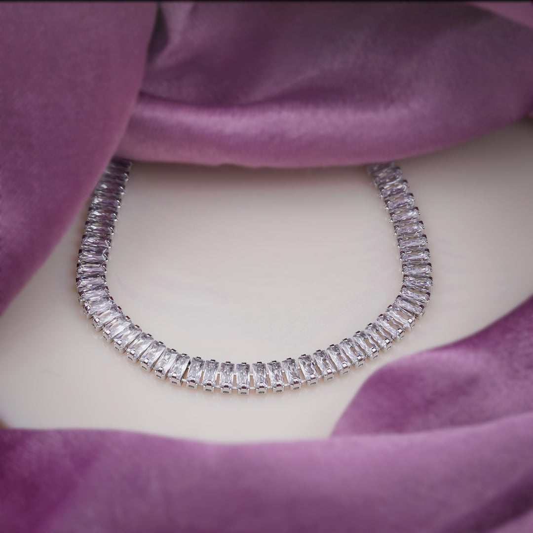 Zenith Silver Mahal Slider Bracelet GWB -28