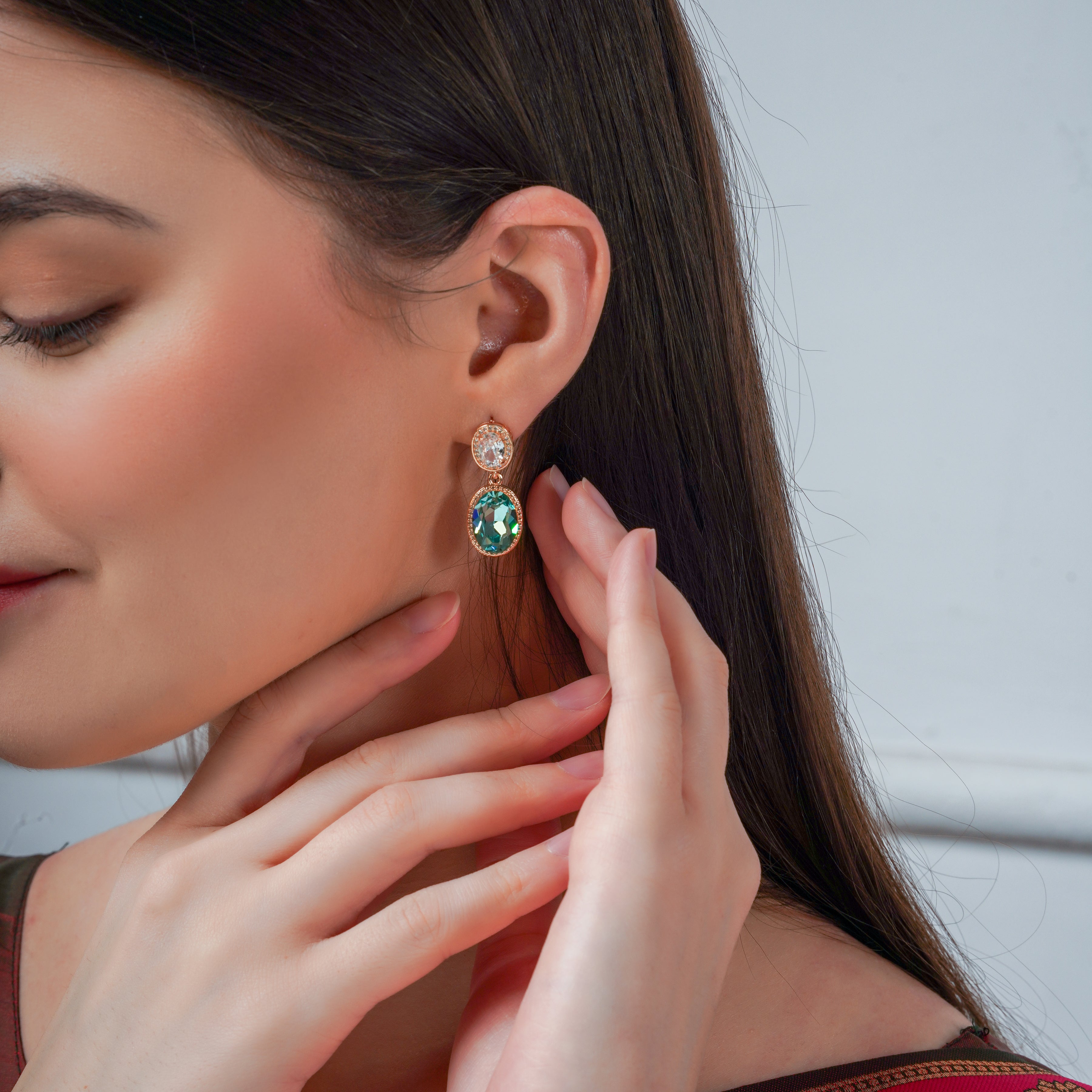 Green Enchanted Elegance Earring GWE -49