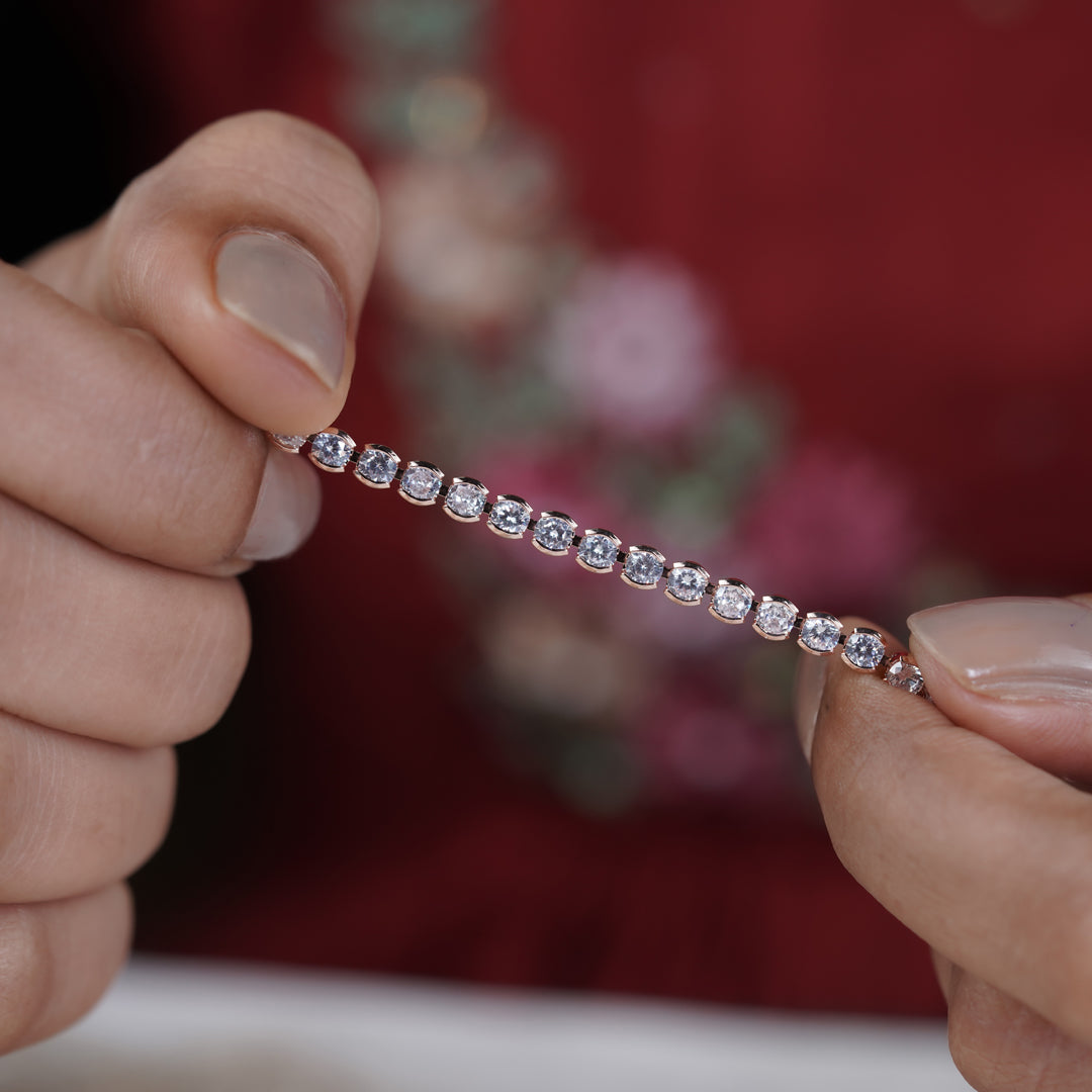 Kiran Pave Slider bracelet GWB -32
