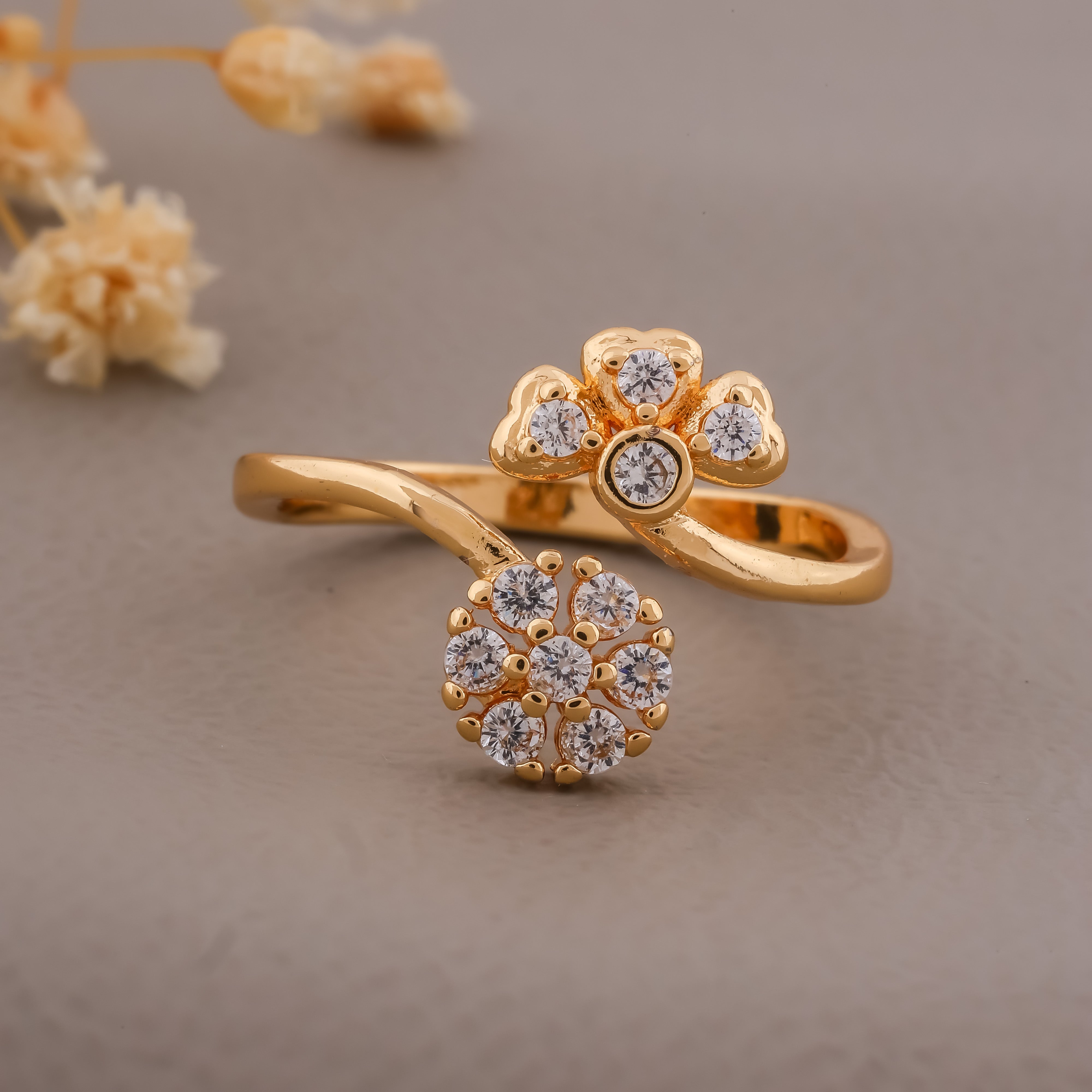 Malini Charms Womens Ring GWR -2